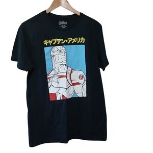 Avengers t shirt Men Size Medium Black  NWOT shortsleeves